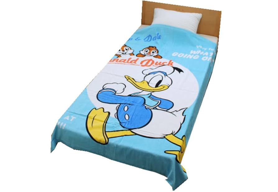 yume様  ディズニー　ドナルド　綿100％タオルケット yume様 ディズニー ドナルド 綿100％タオルケット yume様